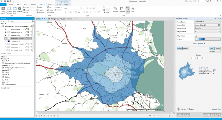 MapInfo Pro V.2019.3, la version de référence